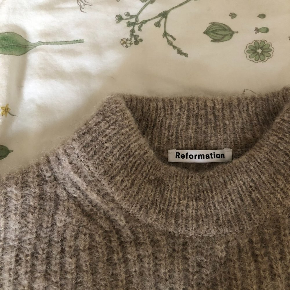 Reformation Alpaca Wool Sweater